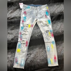 Sosoo jeans. Brand new never worn. Waist 36in and 34in length.